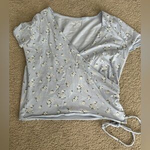 Hollister Floral Baby Tee